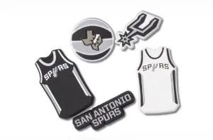 10011807 Nba San Antonio Spurs 5Pk Jibbitz