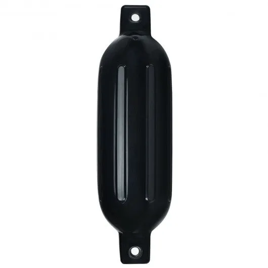 23" 4 Pack Hand Inflatable Marine Bumper Boat Fenders-Black