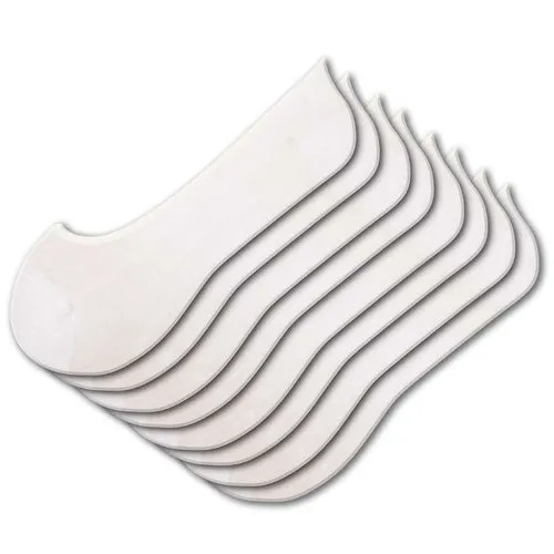 4 Pairs Women Premium Bamboo No Show Low-Cut Seamless Toe liners Socks