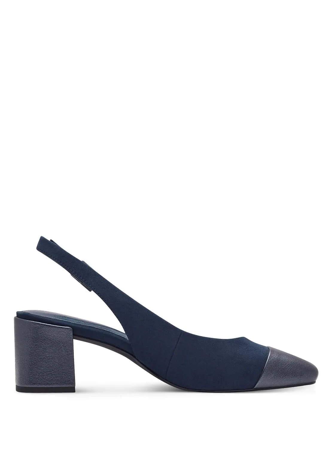 Addison Sling Back - Navy