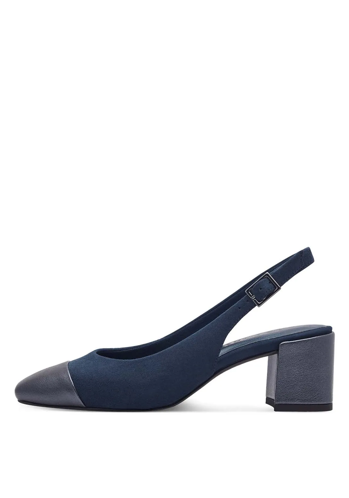 Addison Sling Back - Navy