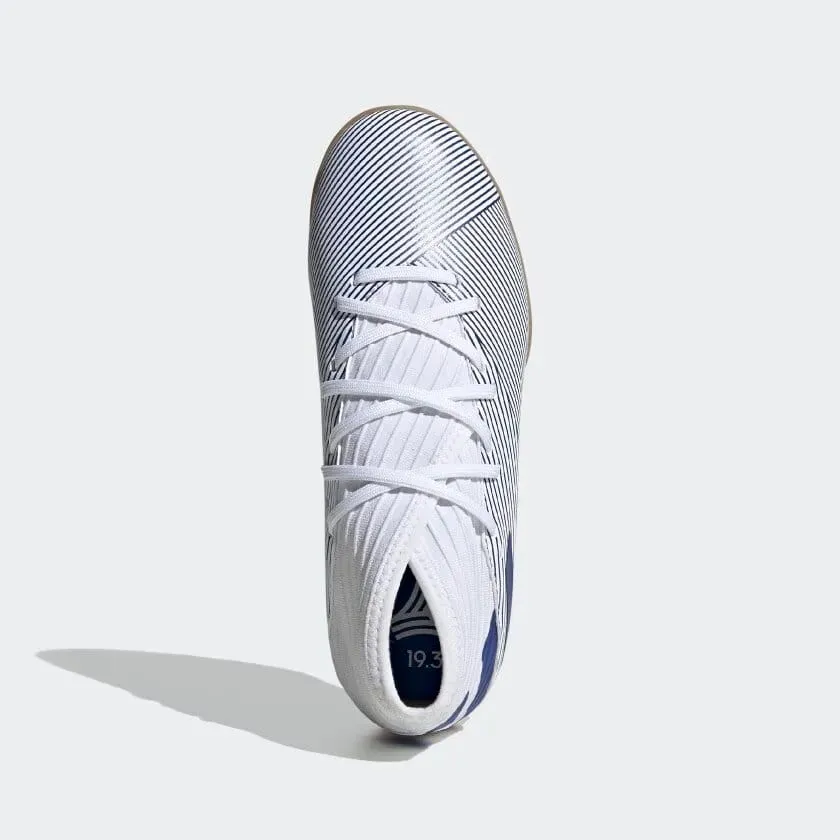 adidas JR Nemeziz 19.3 IN - White-Blue