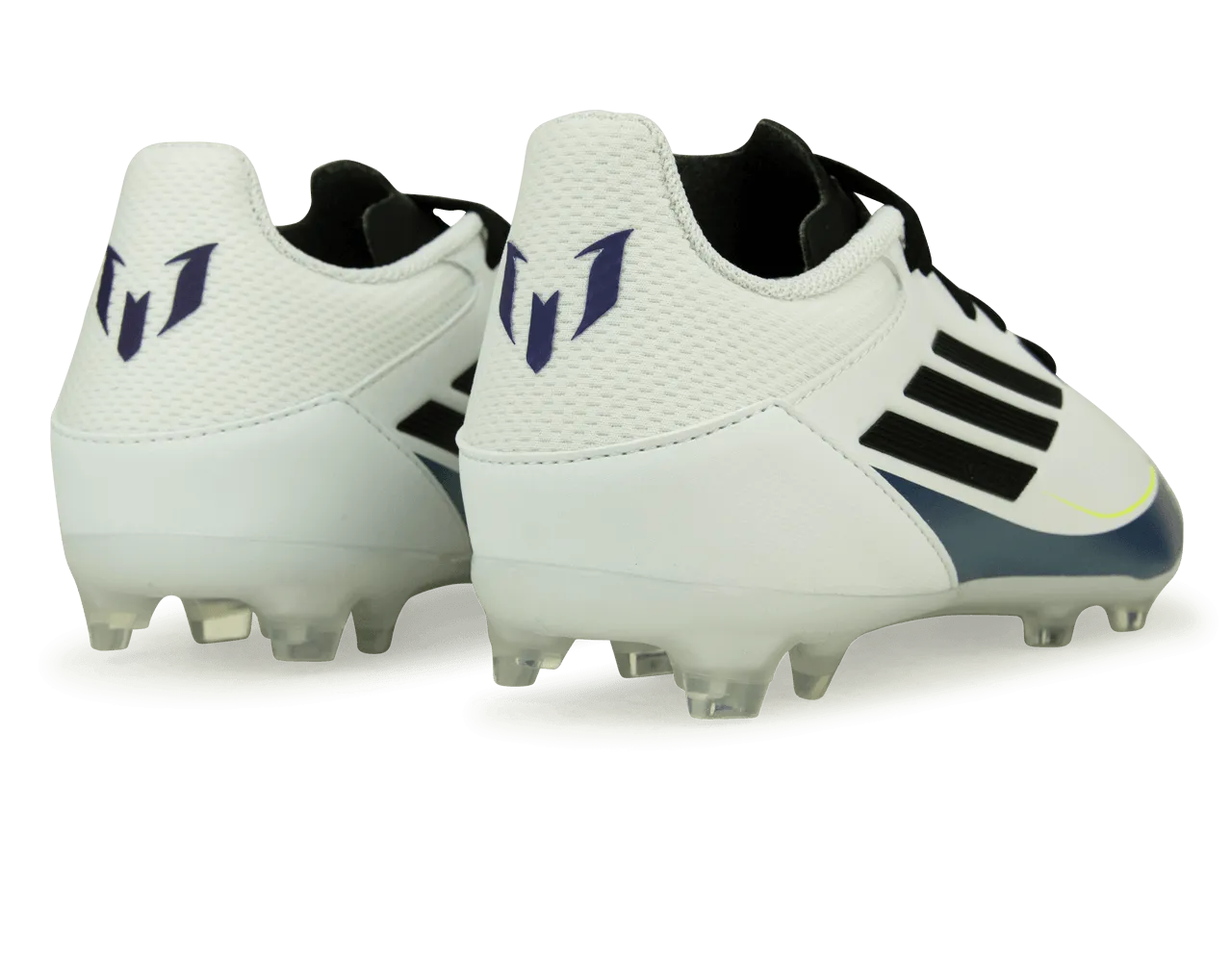 adidas Kids F50 Messi League FG/MG White/Black/Purple