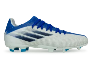 adidas Kids X Speedflow.3 FG White/Navy/Sky Blue