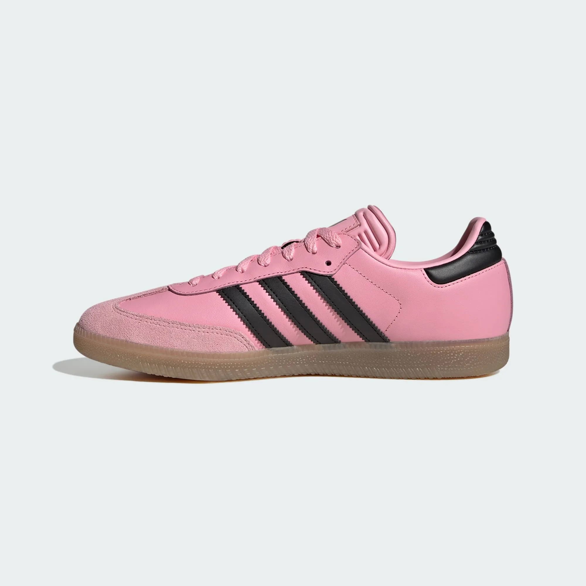 adidas SAMBA MESSI Indoor Soccer Shoes | Light Pink-Core Black-Gum | Men's