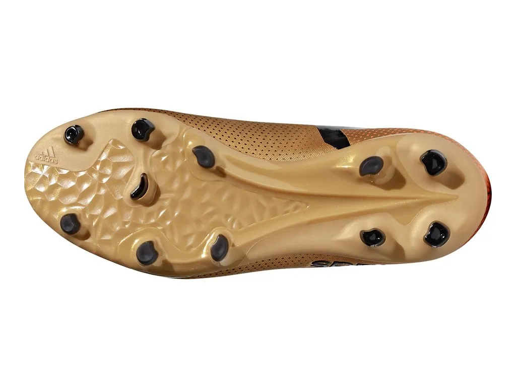 Adidas Youth X 17.1 FG Soccer Cleat - Tactile Gold/Black
