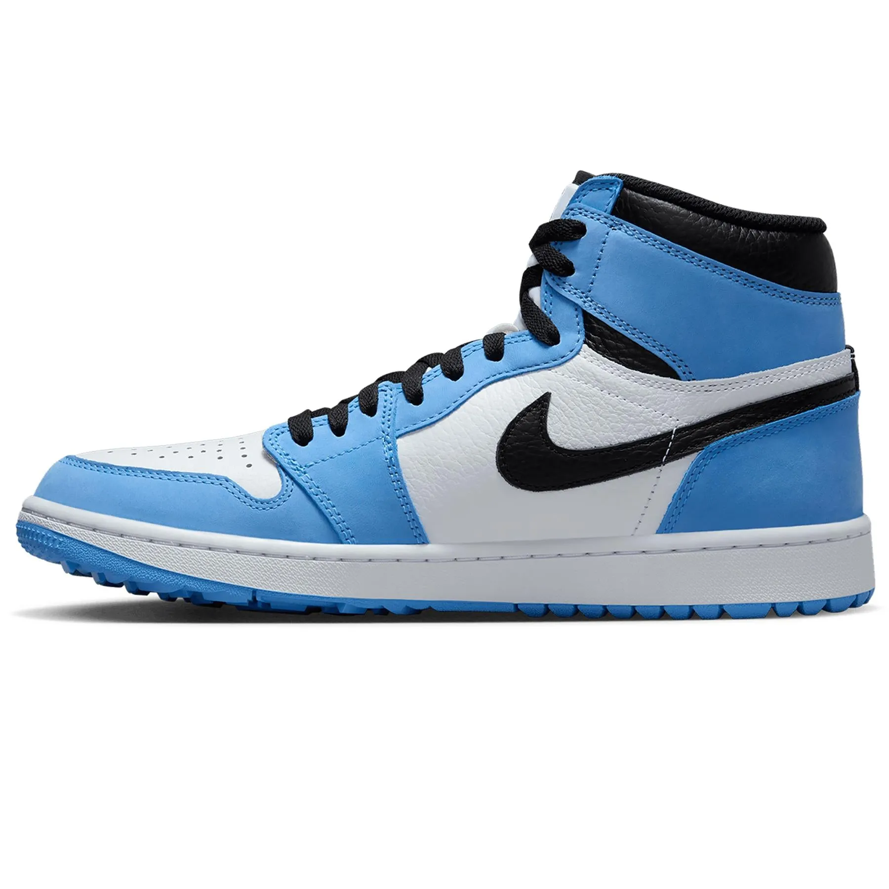 Air Jordan 1 High Top Golf Shoes Blue/White - SU24
