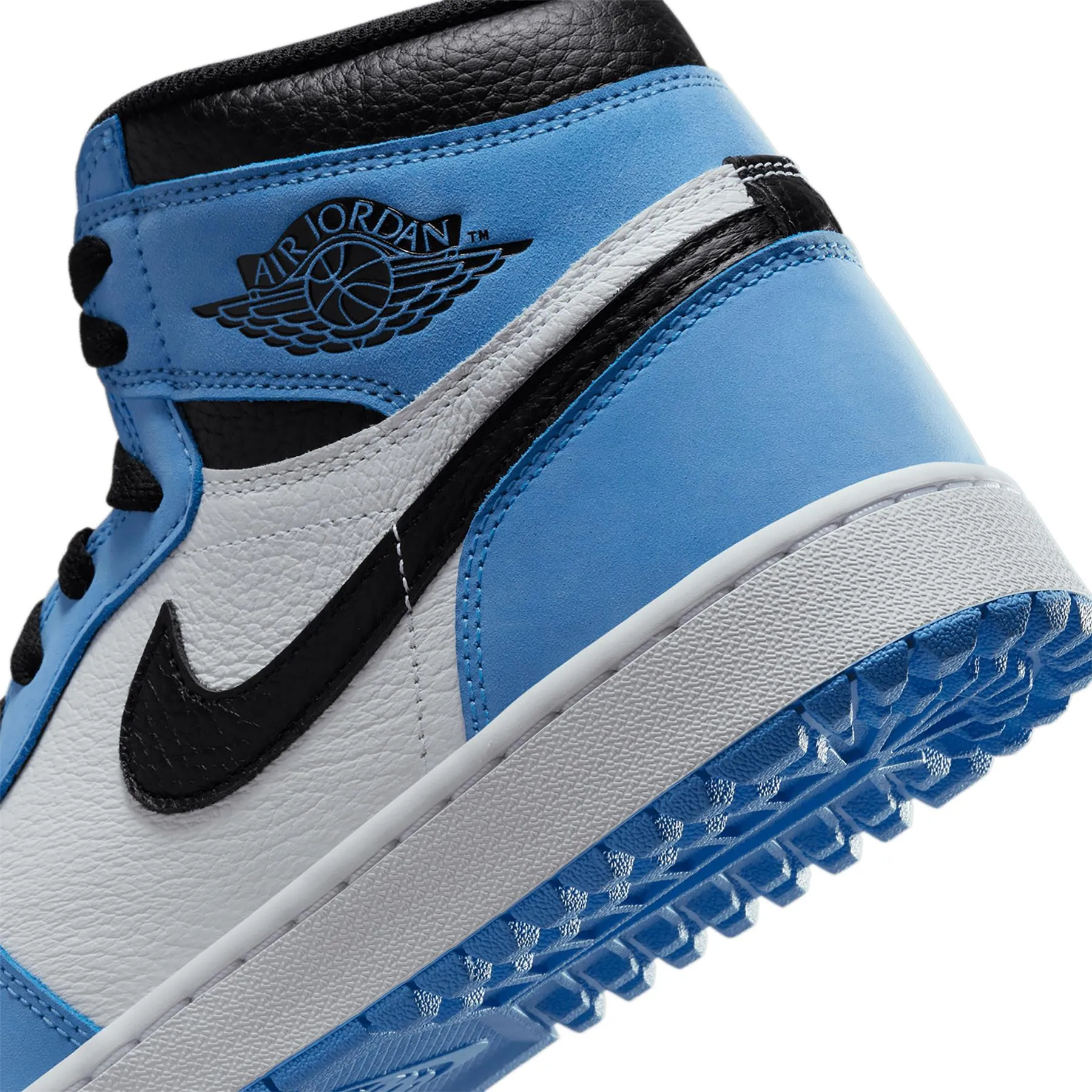 Air Jordan 1 High Top Golf Shoes Blue/White - SU24