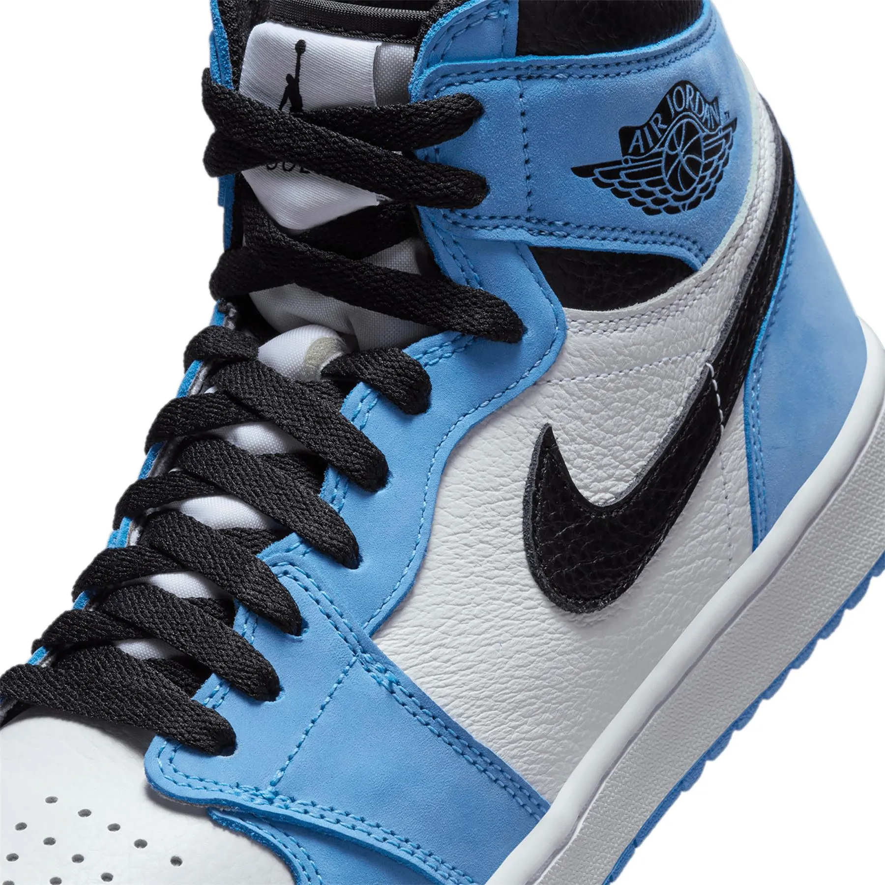 Air Jordan 1 High Top Golf Shoes Blue/White - SU24
