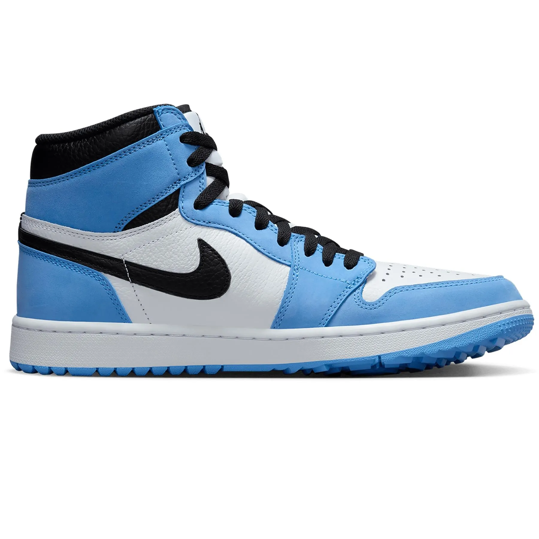 Air Jordan 1 High Top Golf Shoes Blue/White - SU24
