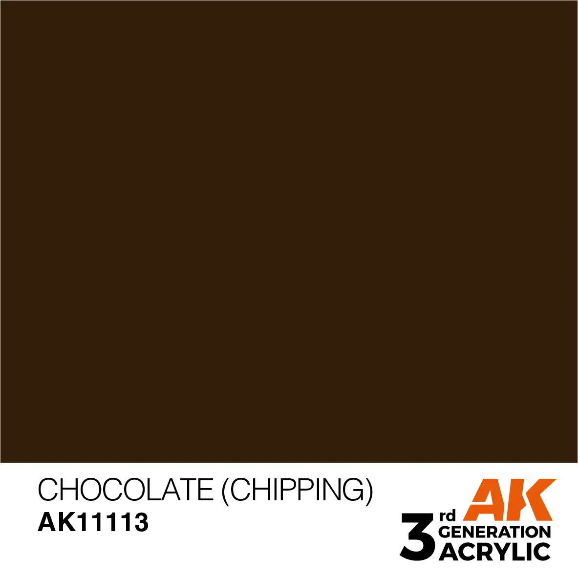 AK 3rd Gen acrylic paints: Orange Brown 101 - Mud Brown 120