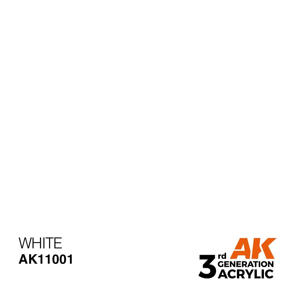 AK Interactive AK11001 3G White Acrylic Paint 17ml