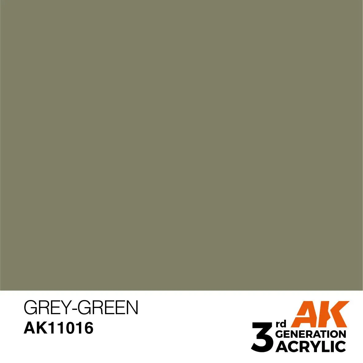 AK Interactive AK11016 3G Gray Green Acrylic Paint 17ml