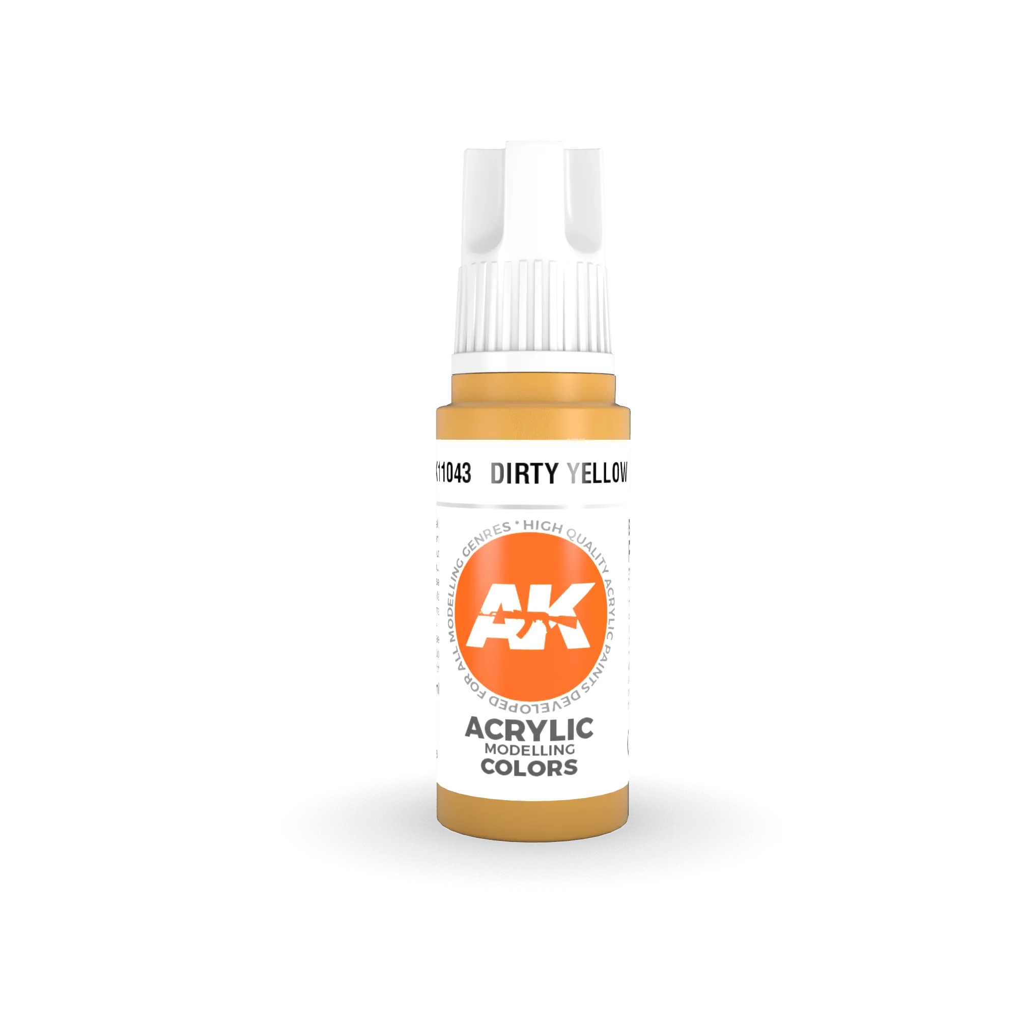 AK Interactive AK11043 3G Dirty Yellow Acrylic Paint 17ml