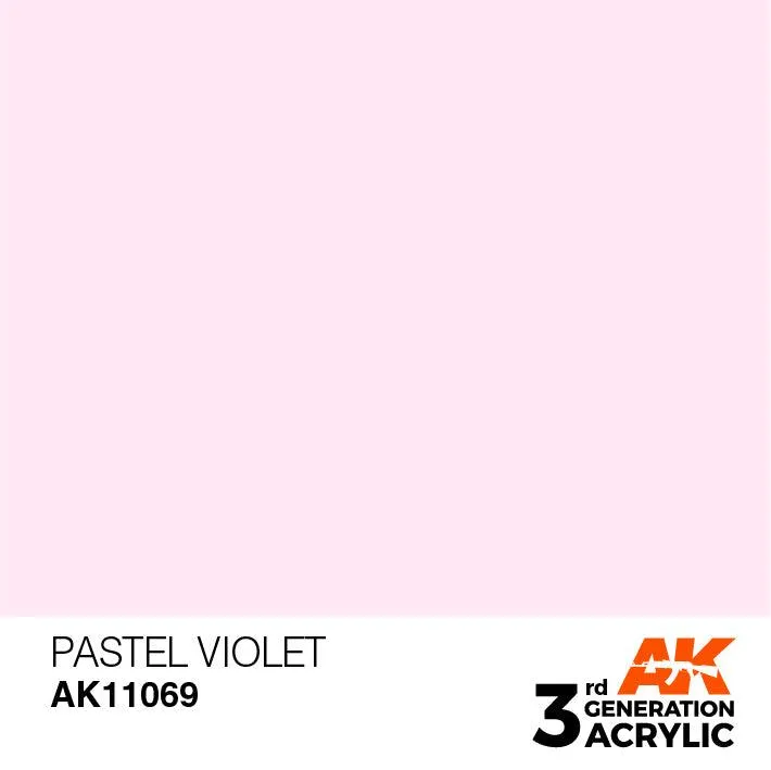 AK Interactive AK11069 3G Pastel Violet Acrylic Paint 17ml