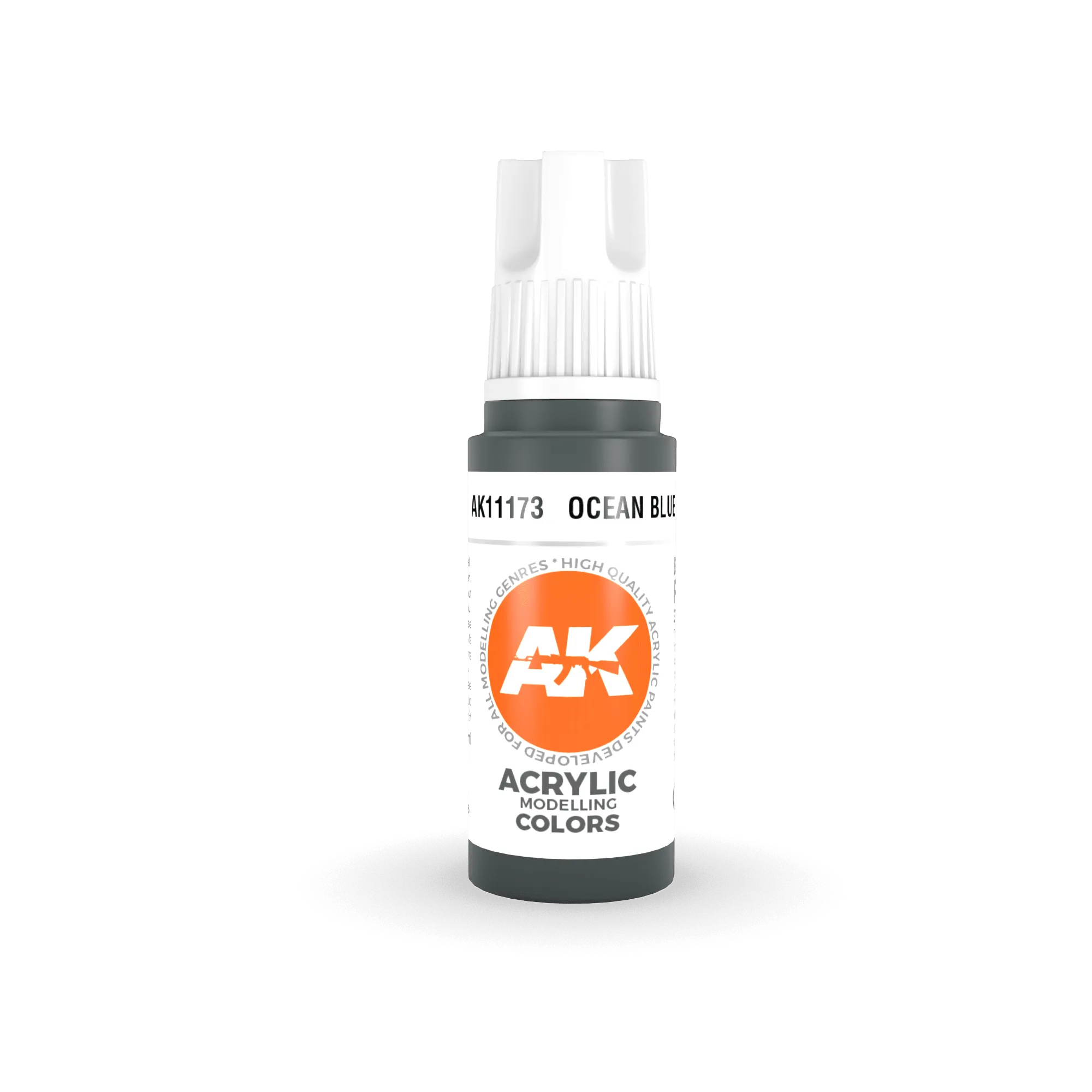 AK Interactive AK11173 3G Ocean Blue Acrylic Paint 17ml
