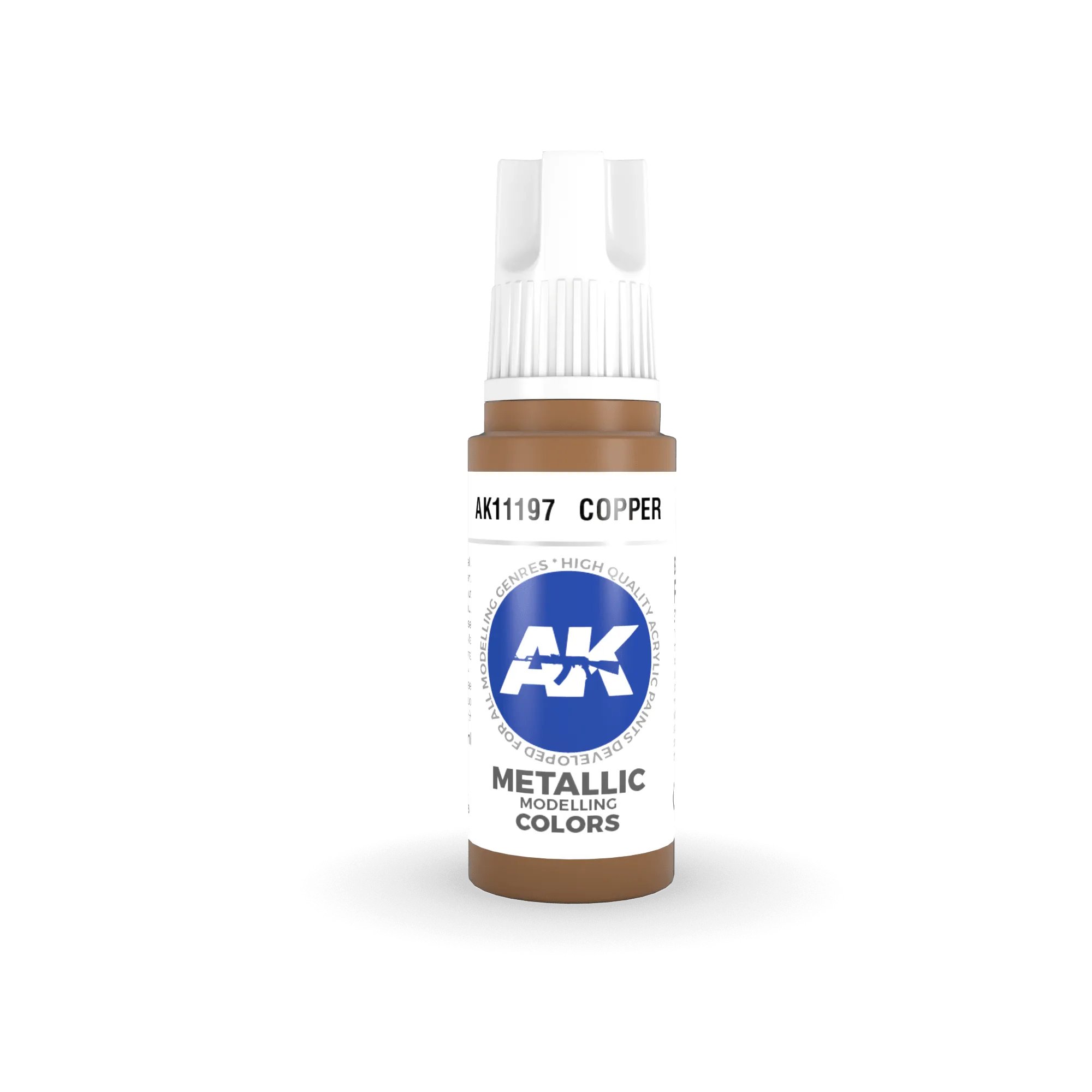 AK Interactive AK11197 3G Copper Acrylic Paint 17ml