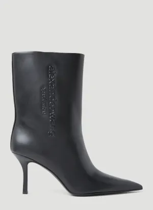 Alexander Wang Delphine Leather Ankle Boots