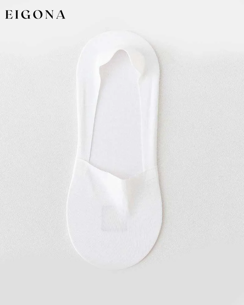 Anti-slip invisible cotton socks