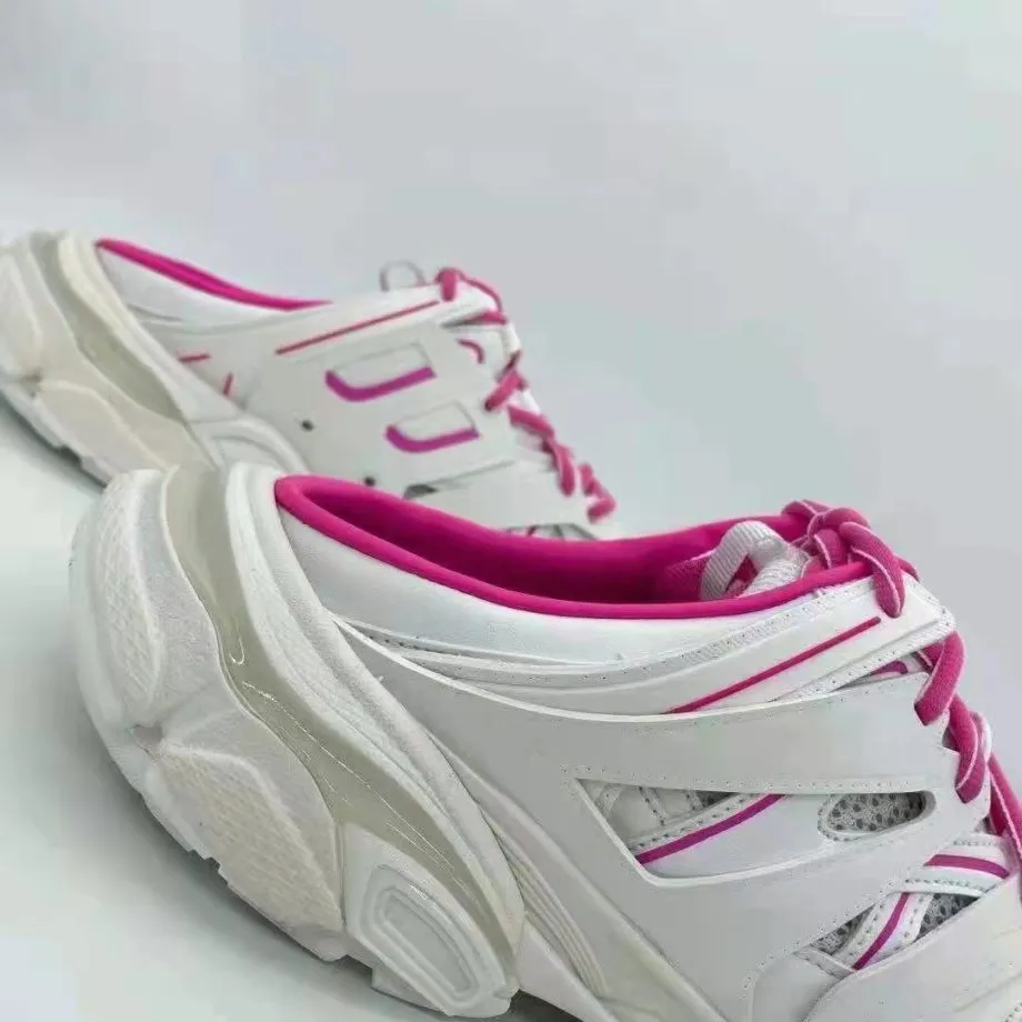 BA Track Mule White For Men