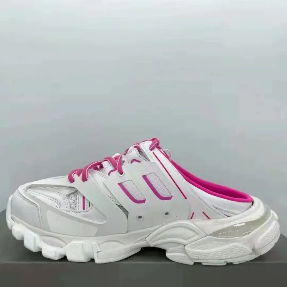 BA Track Mule White For Men