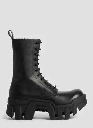 Balenciaga Bulldozer Lace-Up Ankle Boots