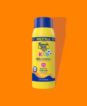 Banana Boat Kids 360 Coverage Sunscreen Mist Refill SPF 50 