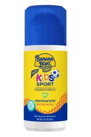 BANANA BOAT KIDS SPORT ROLL ON SPF 60  75 ML