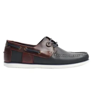 Barbour Mens Shoe Boat Walk Navy/Brown