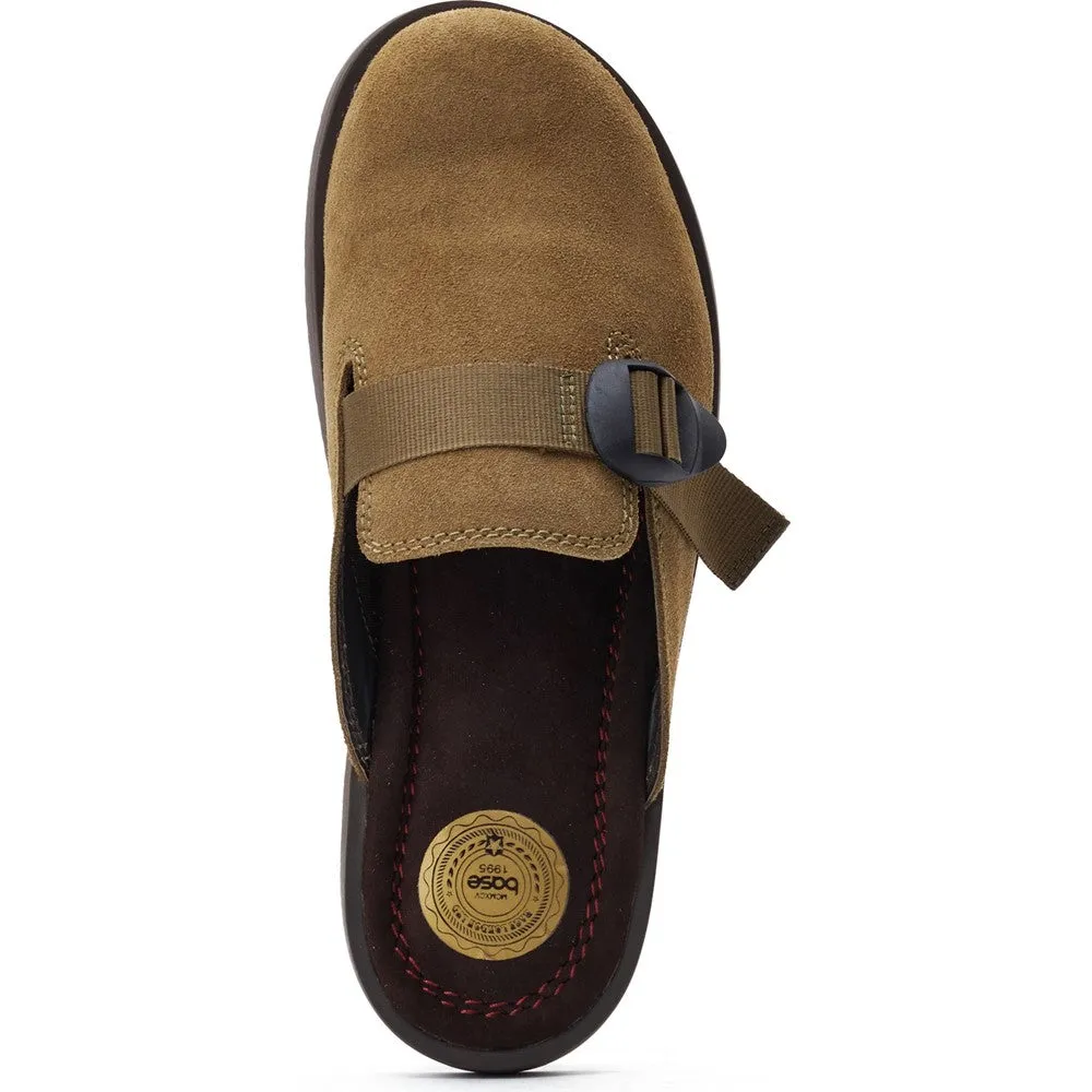 Base London Taurus Slip On Suede Mule