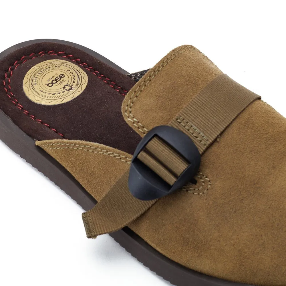 Base London Taurus Slip On Suede Mule