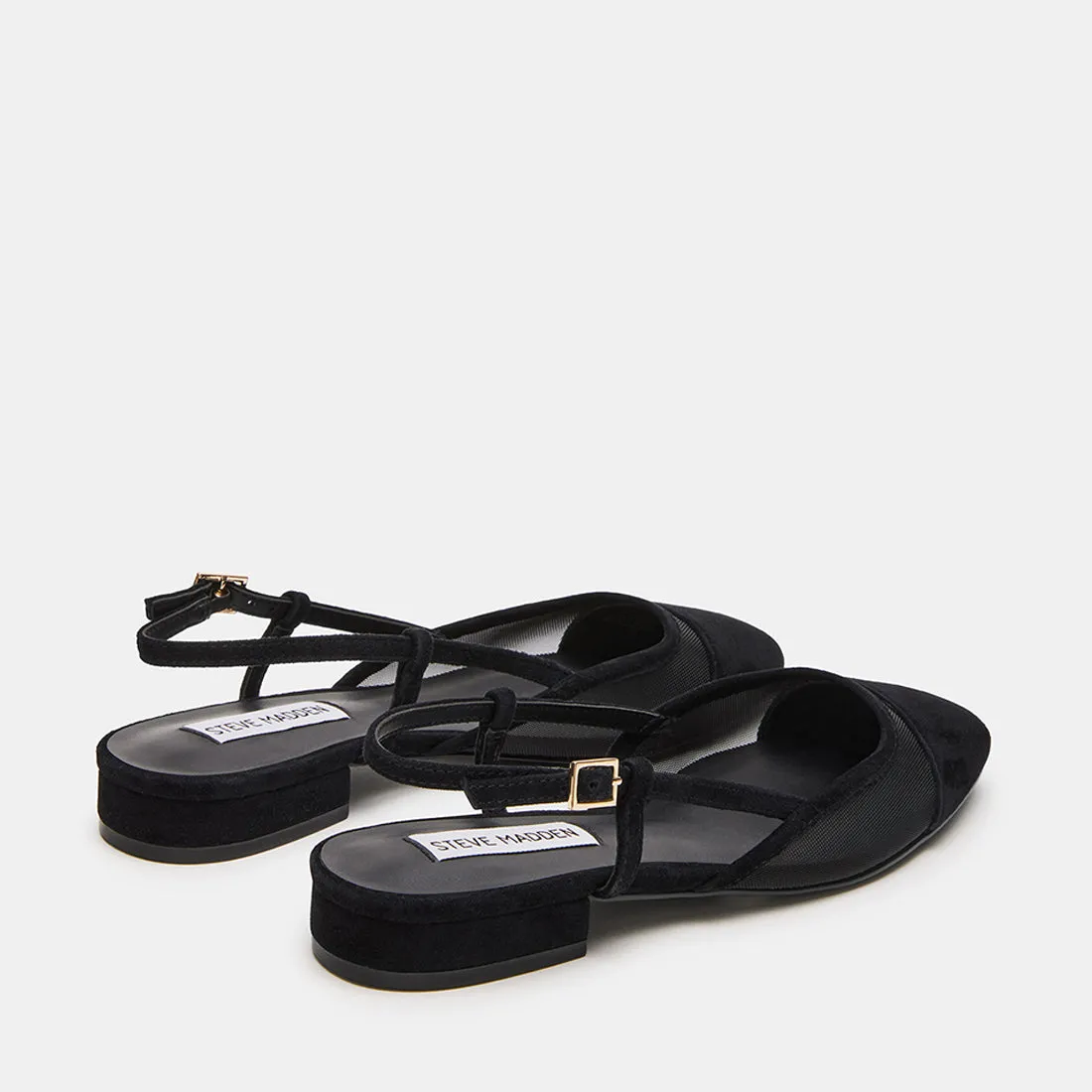 BELINDA-M BLACK SUEDE