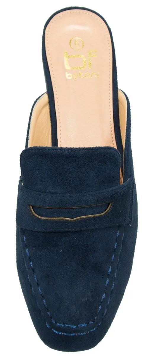 Betani Women's Backless Slip On Mule Loafer Flat