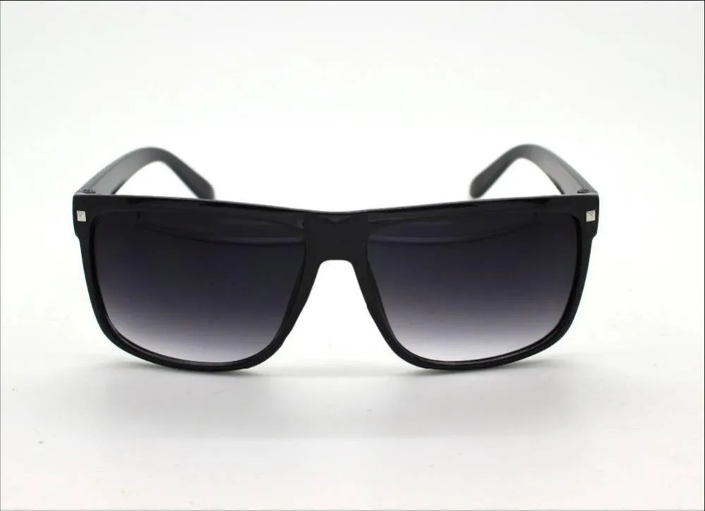 Big Square Frame Flat Top Retro Fashion Sunglasses for Women & Men