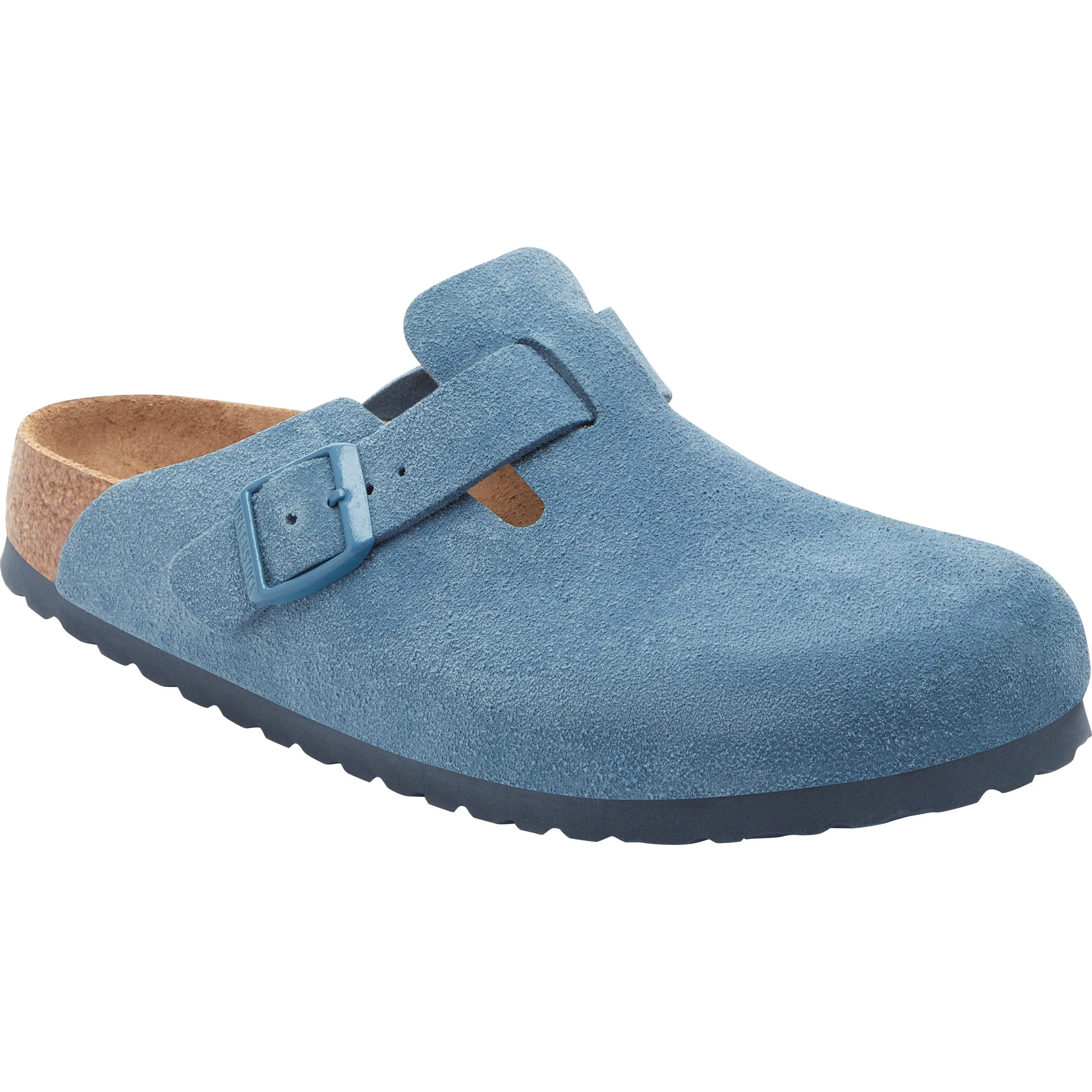 BIRKENSTOCK BOSTON SOFT FOOTBED SUEDE LEATHER