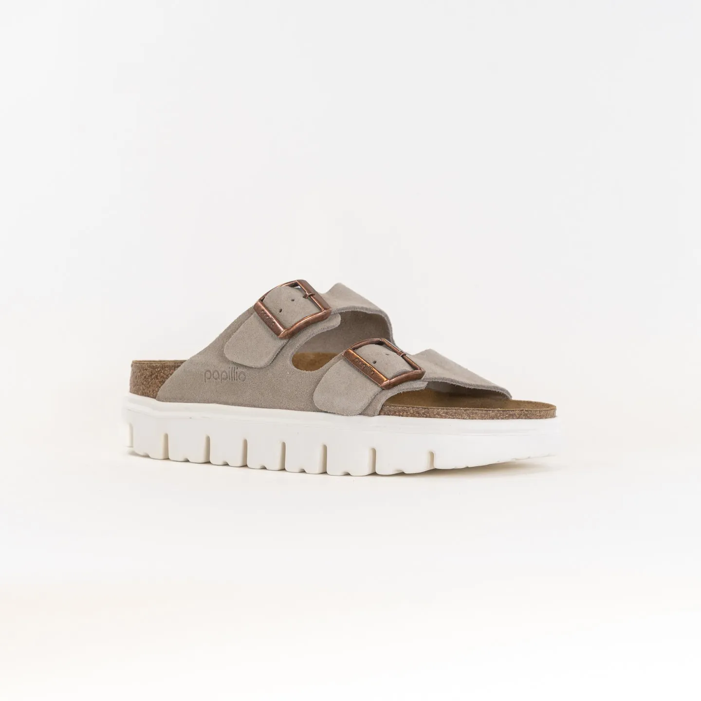 Birkenstock-Papillo Arizona Platform (Women's) - Taupe
