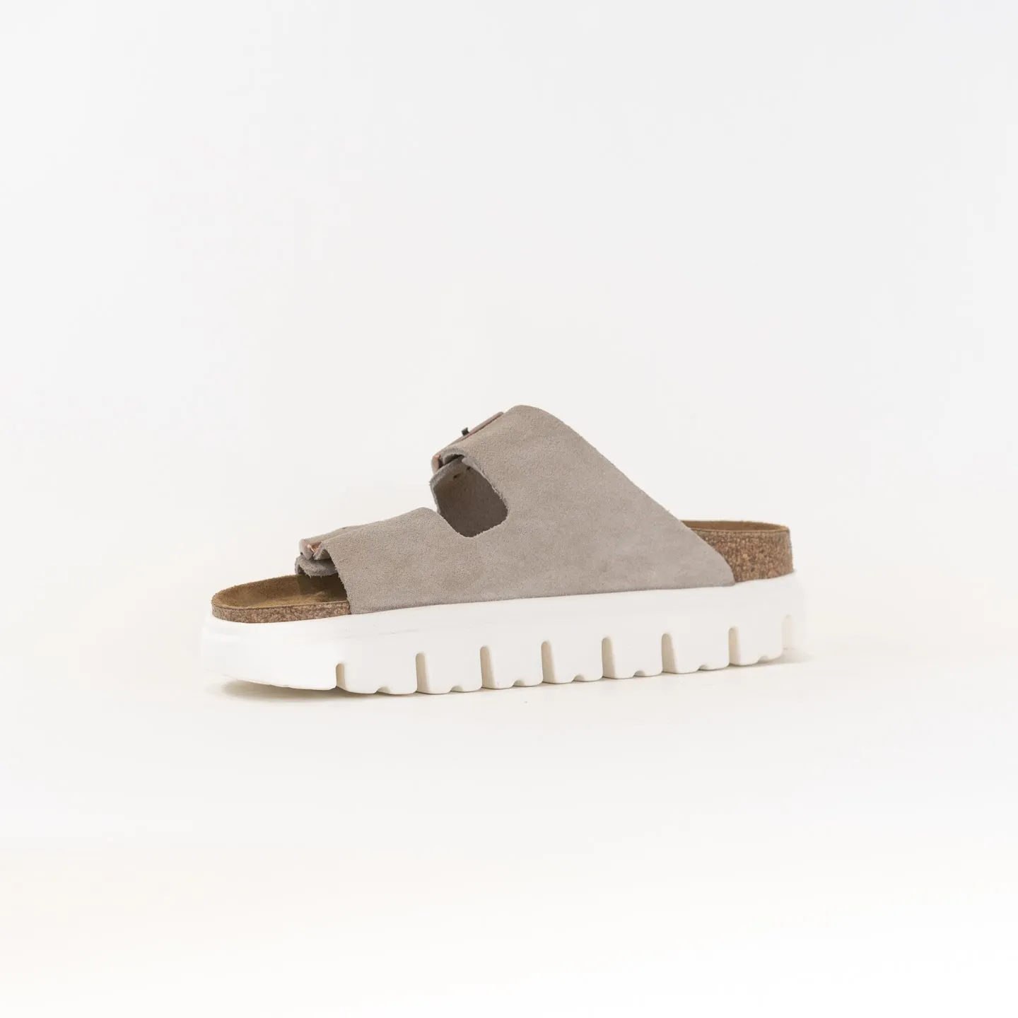 Birkenstock-Papillo Arizona Platform (Women's) - Taupe