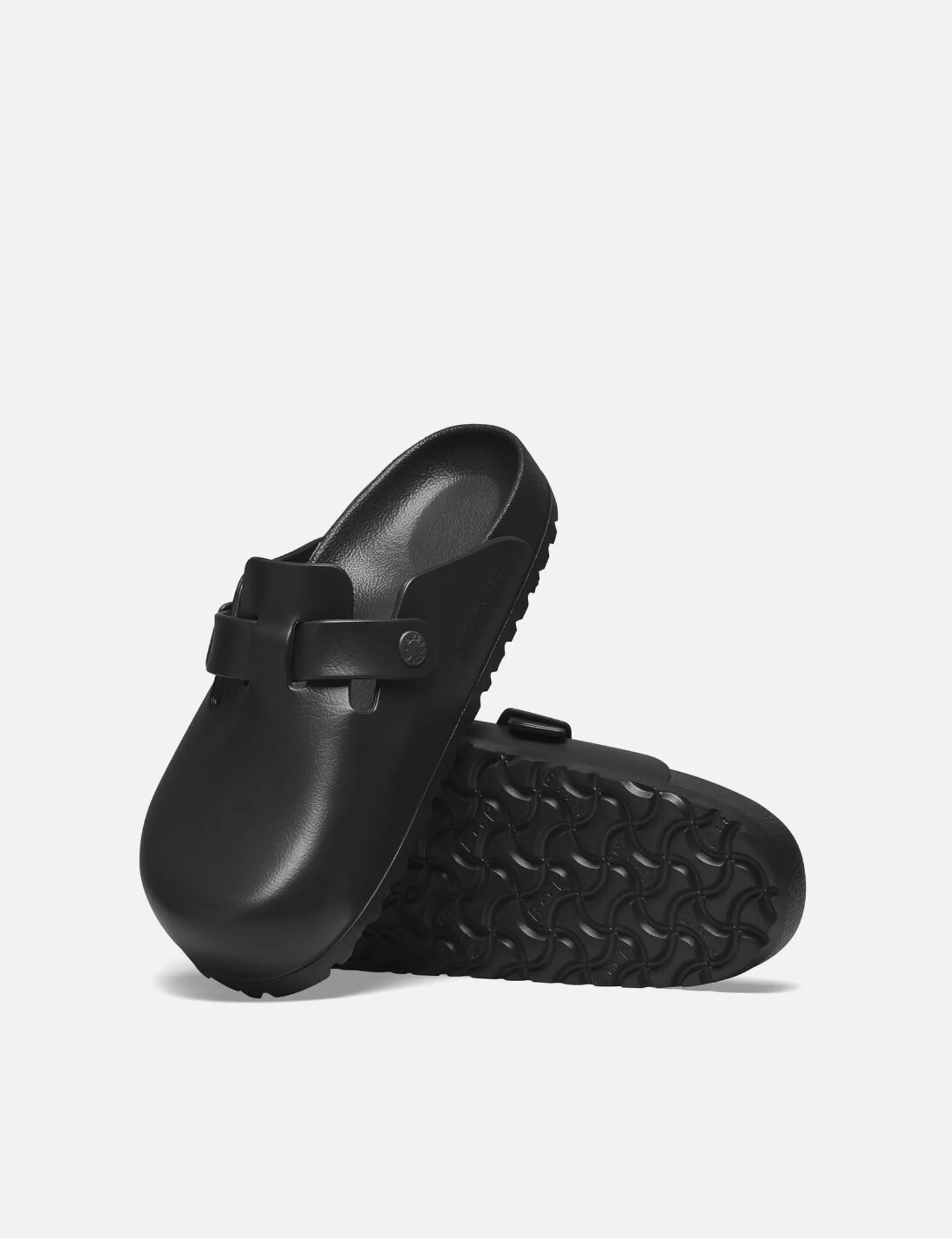 Birkenstock Women's Boston Clogs EVA (Narrow) - Black
