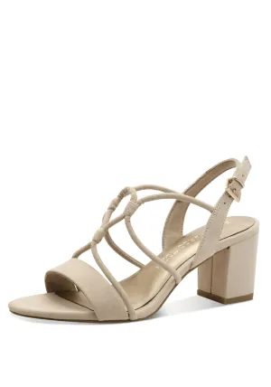 Block Heel Sandal - Dune