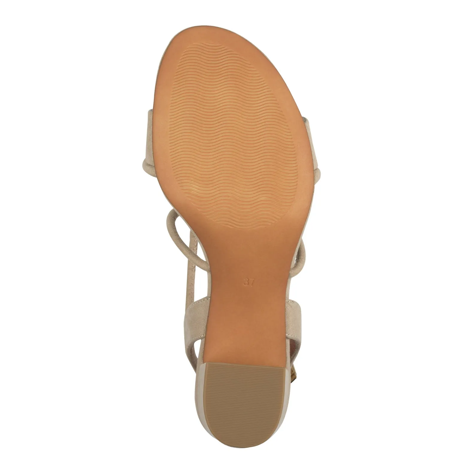 Block Heel Sandal - Dune
