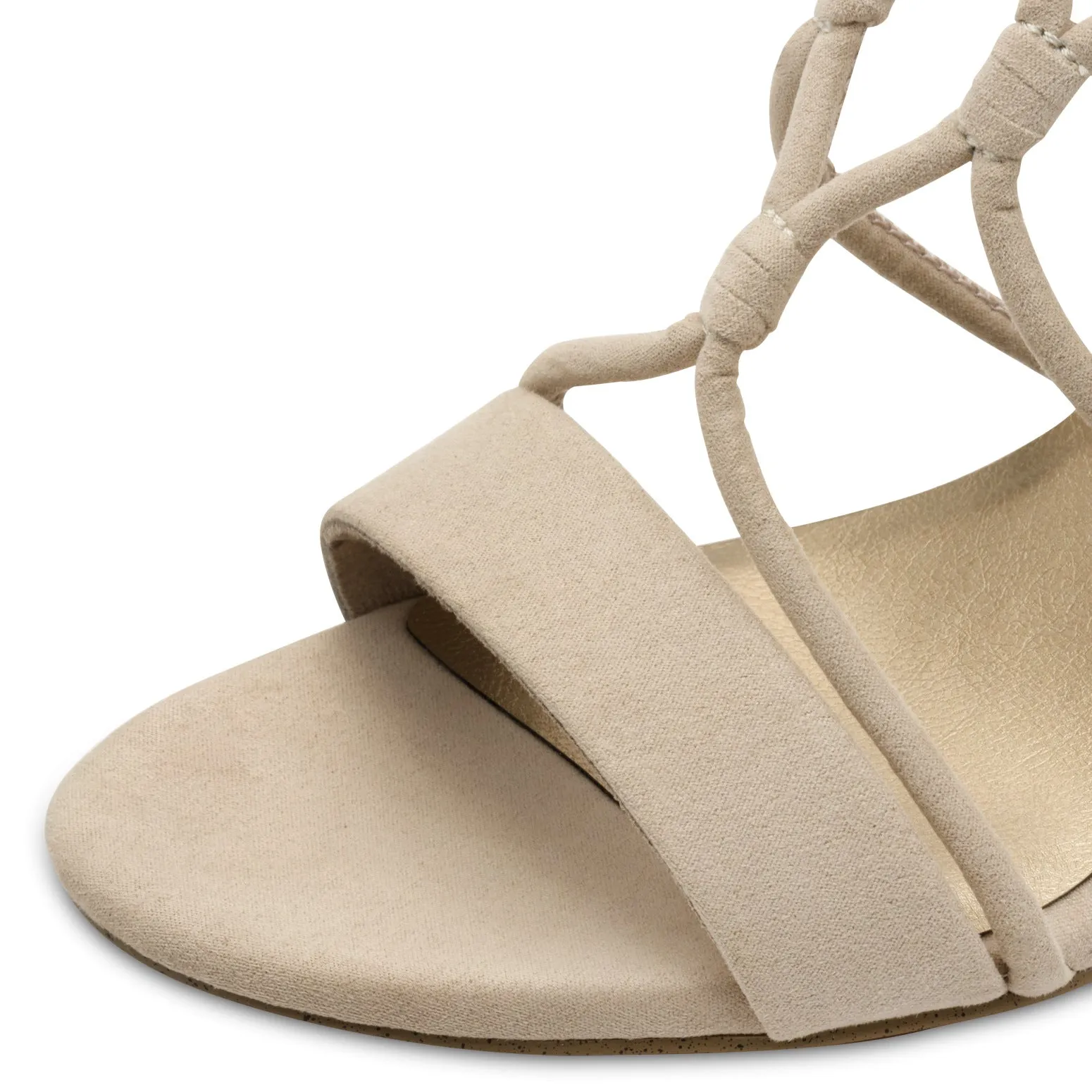 Block Heel Sandal - Dune