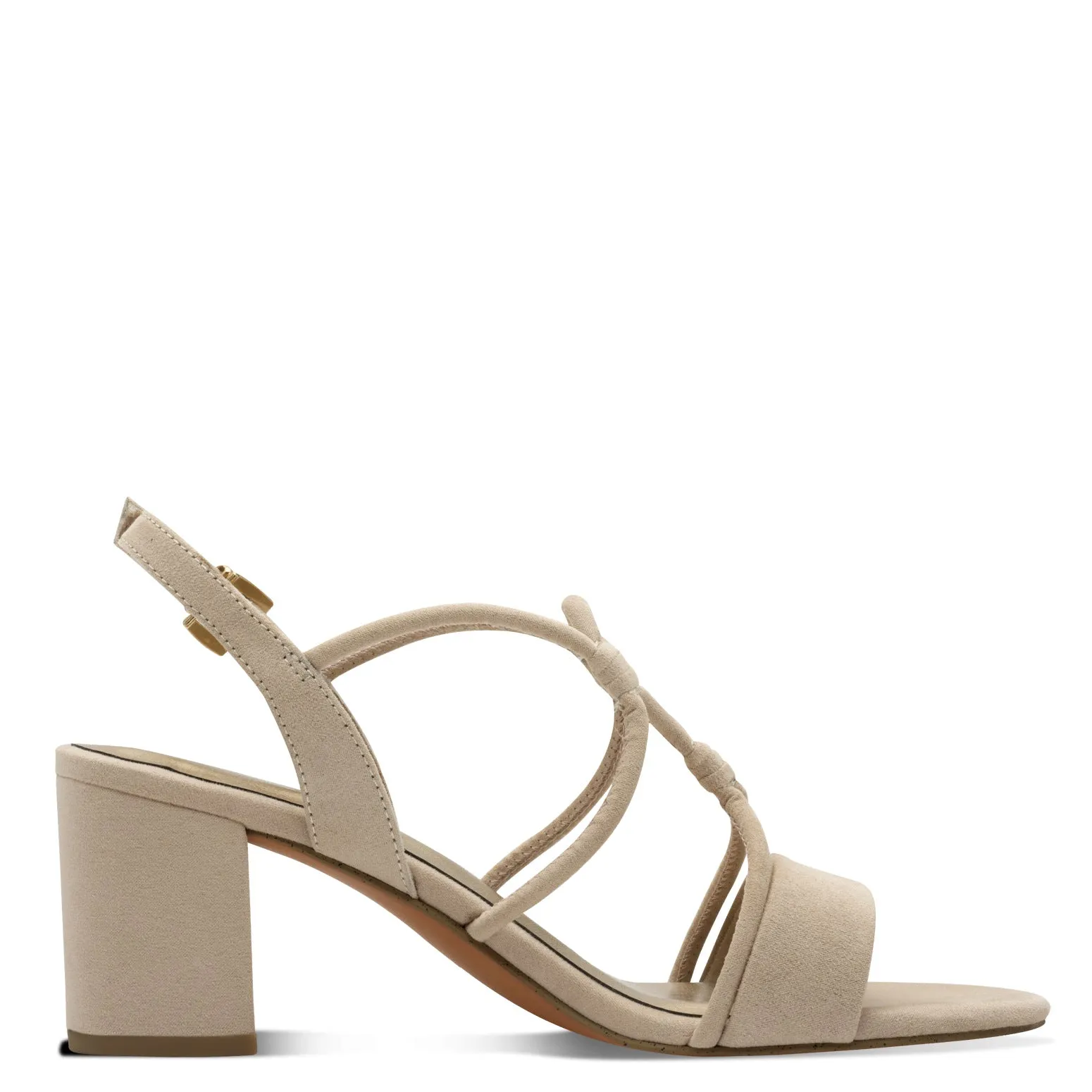 Block Heel Sandal - Dune