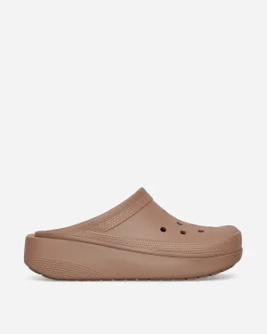 Blunt Toe Clogs Latte