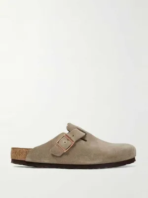 Boston suede clogs