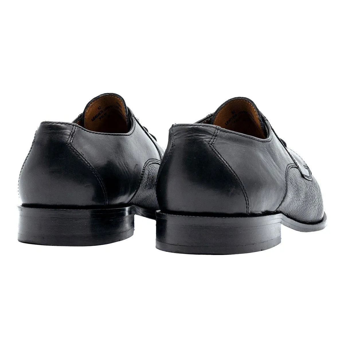 Bostonian Formal Lace Ups Leather Black Colour For Men