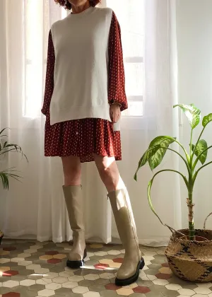 BOTAS DANIELA TAUPE