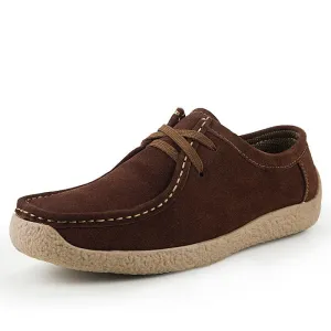 British Style Classic Leather Men Casual Shoes Luxury Brand Suede Winter Shoes Minimalist Shoes for Men Driving Oxfords Sneakers
