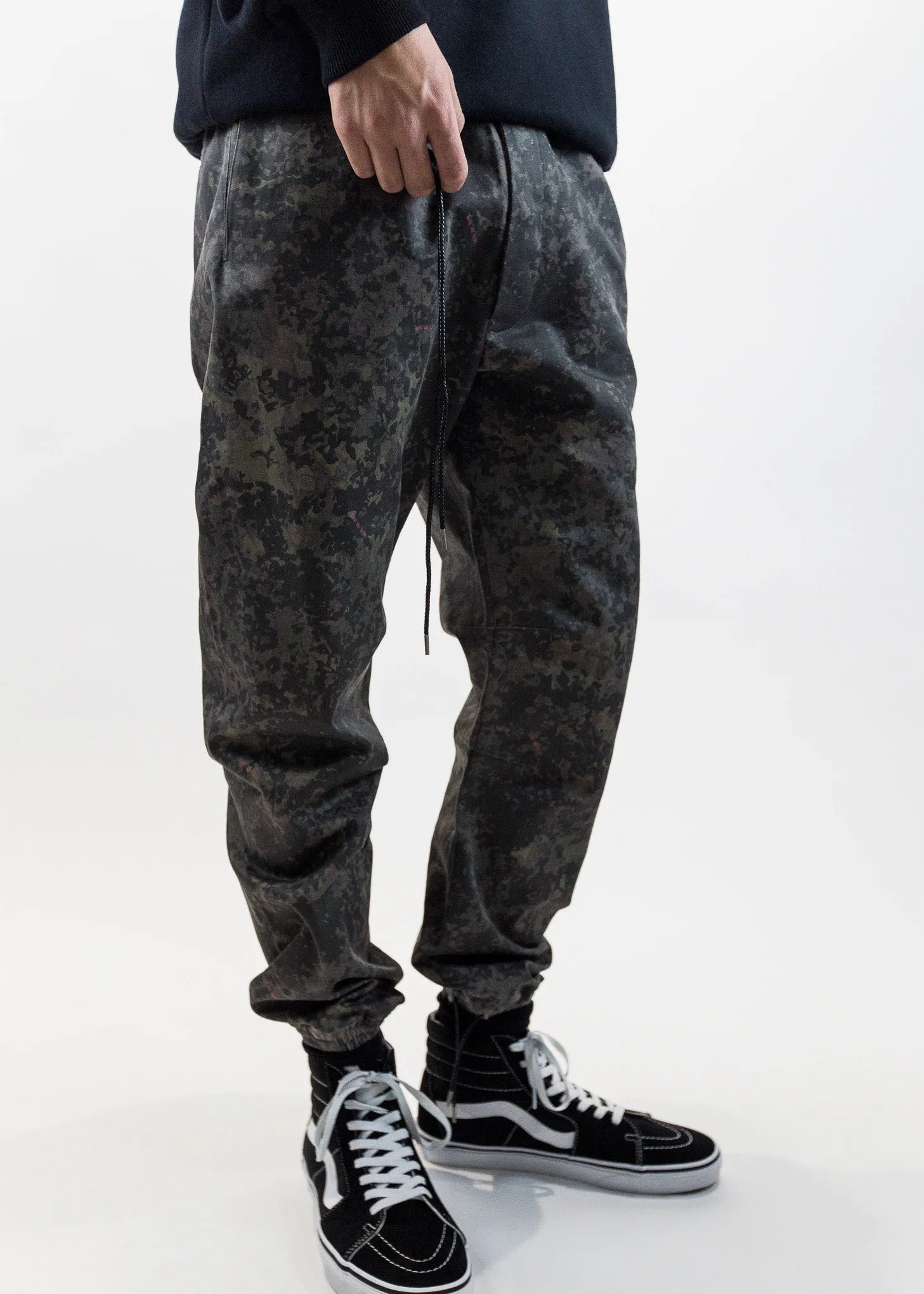 Camo Drawstring Pant