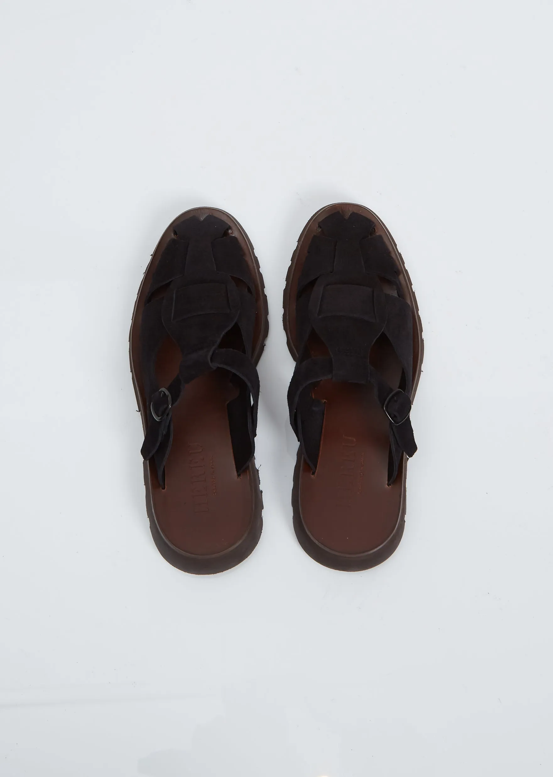 Canya Sport Suede Mule — Black