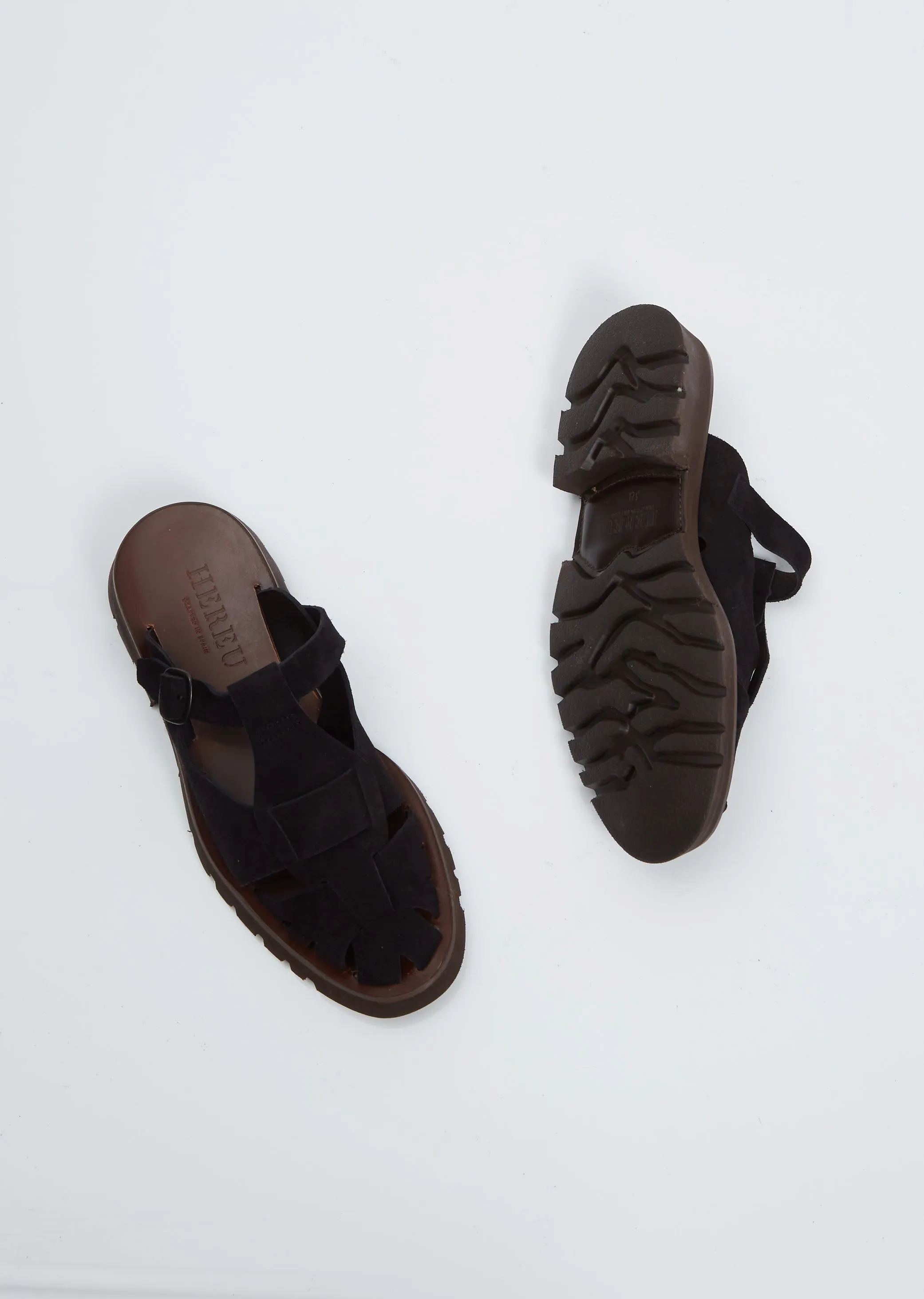 Canya Sport Suede Mule — Black
